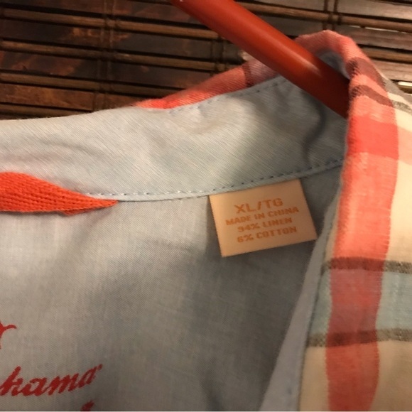 Tommy Bahama Relax Button Up Linen Shirt - Picture 4 of 6